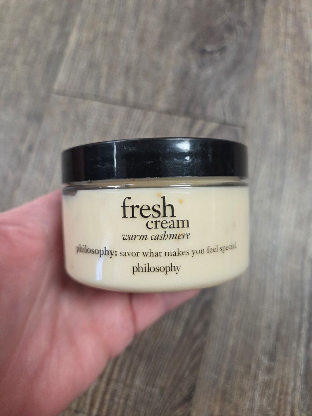 Philosophy Fresh Cream Warm Cashmere Hydrating Body Cloud Cream 4oz Lotion